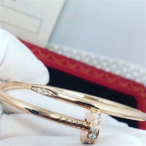 authentic cartier nail bracelet.